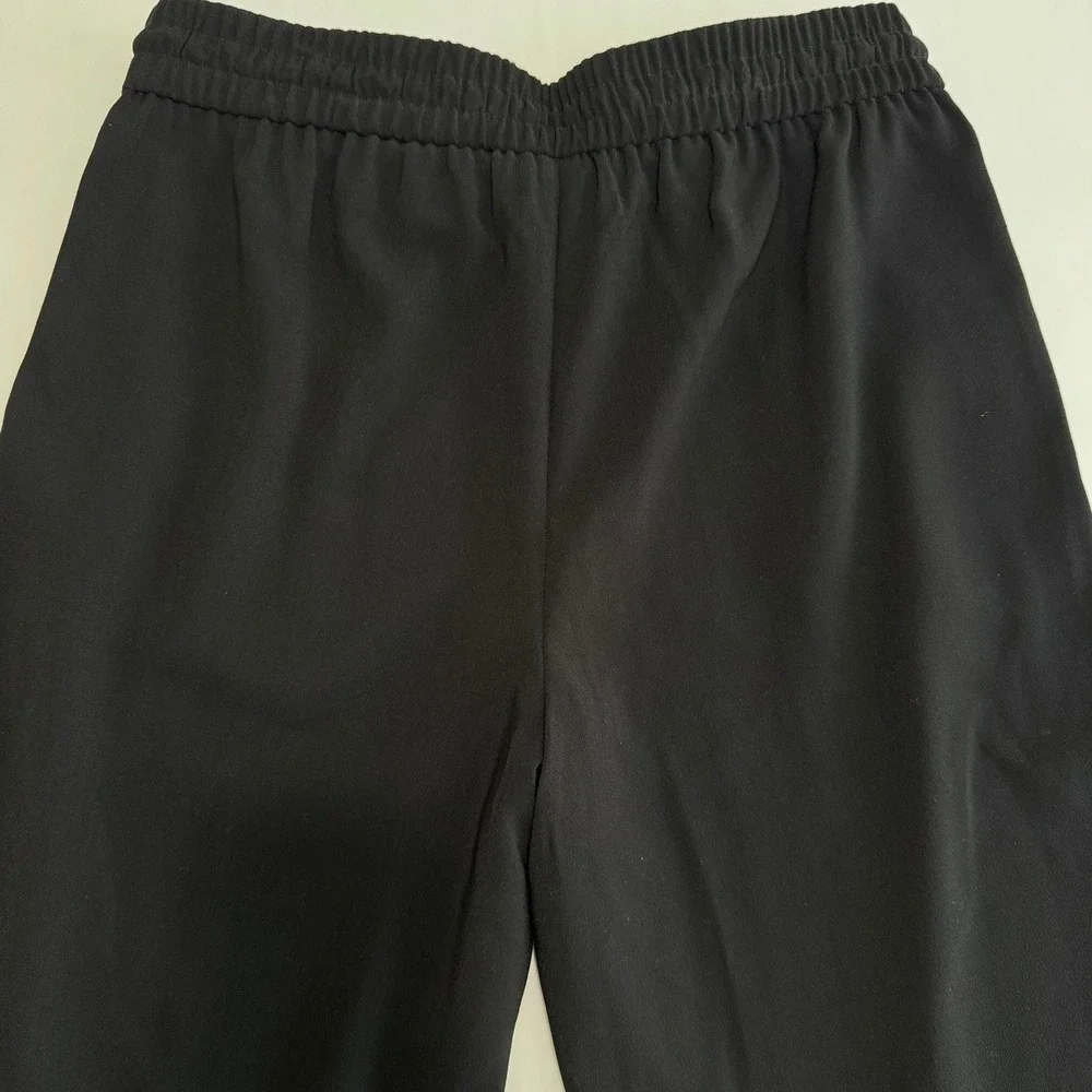 NWT Express High Waisted Seamed Ankle Jogger Pants Women Medium Black Lightweigh - Picture 6 of 10